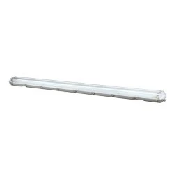 Φωτιστικό βιομηχανικού τύπου με λάμπα LED TUBE 48W 2x1.50m ενδιάμεσο χρώμα φωτός 5280lm με μήκος 1572mm 