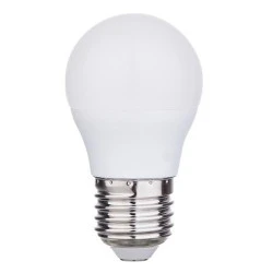 Λάμπα LED PRO σφαιρική 2,9W E27 G45 θερμό χρώμα φωτός 3000k 470lm IP20 & δέσμης φωτός  300°