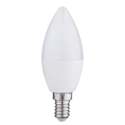 Λάμπα Led κεράκι 2,9W E14 ψυχρό φως 6500k 470lm 175-265v "pro"