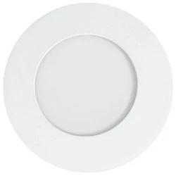 Φωτιστικό χωνευτό led slim PLUS 3W 85-265V 3CCT Φ90 λευκό SMD2835