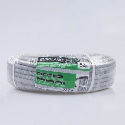 Σωλήνας σπιράλ μεσαίου τύπου 750N Φ16 RAL 7035 γκρι (50m)