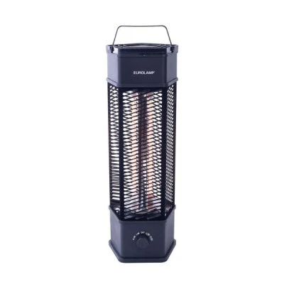 Πύργος περιστρεφόμενος 1500W carbon tube σε μαύρο χρώμα για κάλυψη χώρου έως 12m² Πύργος περιστρεφόμενος 1500W carbon tube σε μαύρο χρώμα για κάλυψη χώρου έως 12m²