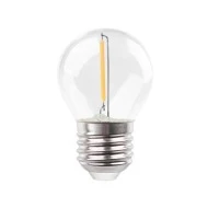 Λάμπα led σφαιρική filament 1W Ε27 4000Κ ενδιάμεσο φως 220-240v