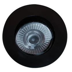 Σποτ χωνευτό κινητό led PLUS 3-5-7W 3CCT SMD2835 Φ90mm IP20 μαύρο
