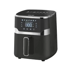 Φριτέζα αέρος 5L 1400W με 7 έξυπνα προεπιλεγμένα προγράμματα, αφαιρούμενο δίσκο και αντικολλητική επίστρωση μαύρο χρώμα 