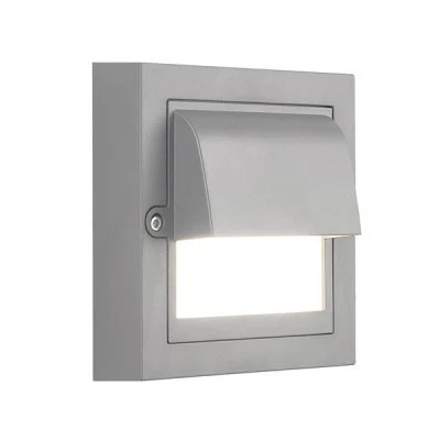Επίτοιχο φωτιστικό "SENARIO"  LED 6W  3CCT με επιλογή χρώματος 2700K-6500K σε γκρι χρώμα IP65