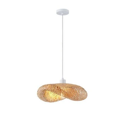 Φωτιστικό Bamboo φυσικό χρώμα  με ντουί 1xE27 max 40W 420x300x130mm ARTE ILLUMINA LAGOON