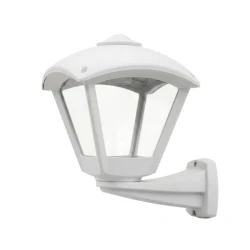 Απλίκα τοίχου Fumagalli Nardo Dario 1xE27 LED 6,5W 2700K 240x240mm γκρι διάφανη