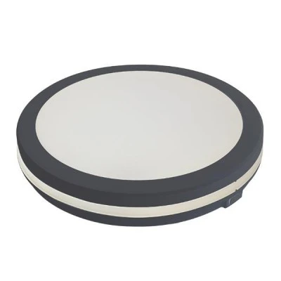 Πλαφονιέρα LED 30W 2700lm Φ30 με δυνατότητα επιλογής απόχρωσης φωτός 3CCT γραφίτης ARTE ILLUMINA OBEN IP65