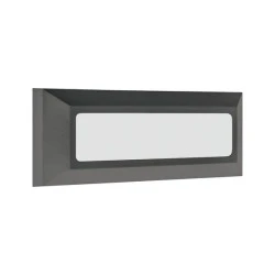 Φωτιστικού τοίχου Led slim PRO 4W IP65 230V 3CCT με επιλογή χρώματος 2700K-6500K σε γραφίτη IP65