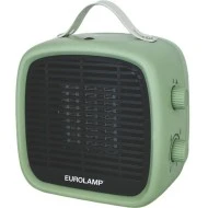 Κεραμικό Αερόθερμο 1200W 220-240V Πράσινο Μέντας με 3 Λειτουργίες (Fan / 600W / 1200W) & Θερμοστάτη