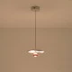 Φωτιστικό κρεμαστό αλουμινίου Εnigma LED 8W 3000Κ 400Lm Φ230mm κόκκινο χρώμα ARTE ILLUMINA Φωτιστικό κρεμαστό αλουμινίου Εnigma LED 8W 3000Κ 400Lm Φ230mm κόκκινο χρώμα ARTE ILLUMINA