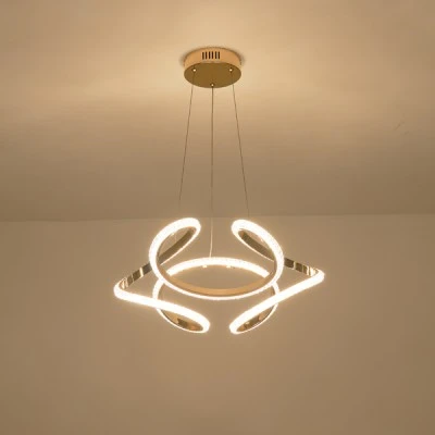 Φωτιστικό κρεμαστό αλουμινίου LED 24W θερμό χρώμα φωτός 3000Κ 1900lm 500x1200mm χρυσ΄ό ARTE ILLUMINA ORION Φωτιστικό κρεμαστό αλουμινίου LED 24W θερμό χρώμα φωτός 3000Κ 1900lm 500x1200mm χρυσ΄ό ARTE ILLUMINA ORION