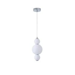 Φωτιστικό κρεμαστό Blossom LED 12,6W θερμό χρώμα φωτός 3000Κ 1440Lm Φ175x1940mm λευκό ARTE ILLUMINA 