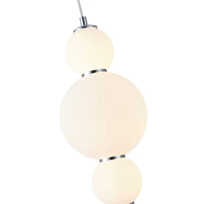 Φωτιστικό κρεμαστό Blossom LED 12,6W θερμό χρώμα φωτός 3000Κ 1440Lm Φ175x1940mm λευκό ARTE ILLUMINA 