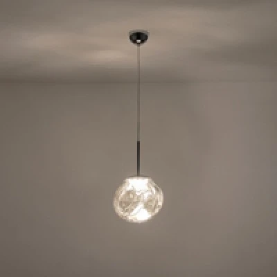 Κρεμαστό φωτιστικό στρόγγυλο LED 6W θερμό φως 3000K 600Lm Φ30 ασημί ARTE ILLUMINA PICADILLY 