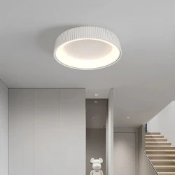 Πλαφονιέρα μεταλλική LED 30W θερμό χρώμα φωτός 3000K 2262Lm Φ460mm λευκό χρώμα ARTE ILLUMINA HALLO