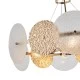 Φωτιστικό κρεμαστό GLOW με ντουί 6XE14 max 40W Φ560xH670mm χρυσό ARTE ILLUMINA 