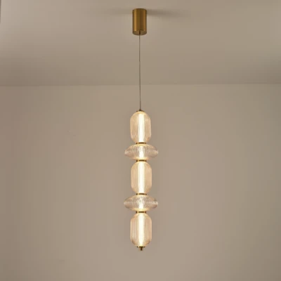 Κρεμαστό φωτιστικό γυαλί-μέταλλο Arte Illumina Verena LED 24W 1900lm θερμό φως 3000K 250x860x1460mm TRIAC dimming διάφανο Κρεμαστό φωτιστικό γυαλί-μέταλλο Arte Illumina Verena LED 24W 1900lm θερμό φως 3000K 250x860x1460mm TRIAC dimming διάφανο