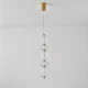 Κρεμαστό φωτιστικό γυαλί-μέταλλο Arte Illumina Verena LED 24W 1900lm θερμό φως 3000K 250x860x1460mm TRIAC dimming διάφανο Κρεμαστό φωτιστικό γυαλί-μέταλλο Arte Illumina Verena LED 24W 1900lm θερμό φως 3000K 250x860x1460mm TRIAC dimming διάφανο