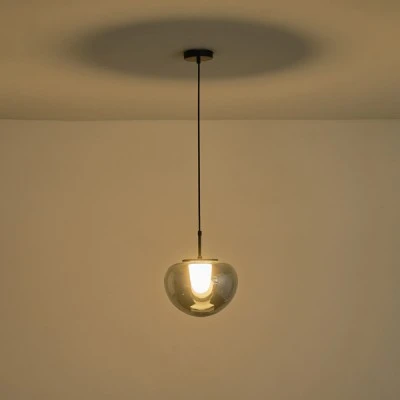 Κρεμαστό φωτιστικό γυάλινο με ντουί G9 250X1310mm SMOKY ARTE ILLUMINA FIME