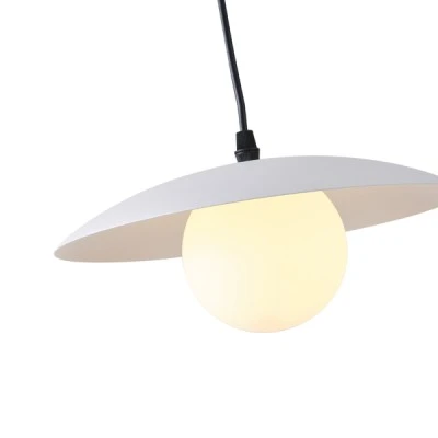 Φωτιστικό μονόφωτο κρεμαστό με ντουί G9 max 25W 250x250x125mm λευκό χρώμα ARTE ILLUMINA COBA CABANA