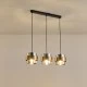 Φωτιστικό Κρεμαστό Μέταλλο-Γυαλί Arte Illumina Reliac 3Φωτο 3xE27 Max 15W 70x1215mm Μαύρο-Χρυσό Φωτιστικό Κρεμαστό Μέταλλο-Γυαλί Arte Illumina Reliac 3Φωτο 3xE27 Max 15W 70x1215mm Μαύρο-Χρυσό