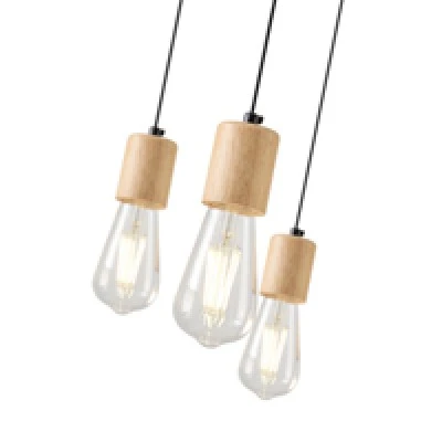 Κρεμαστό φωτιστικό 6φωτο ARTE ILLUMINA EDISON από μέταλλο και ξύλο ντουί 6XΕ27 650x650x1180mm μαύρο χρώμα Κρεμαστό φωτιστικό 6φωτο ARTE ILLUMINA EDISON από μέταλλο και ξύλο ντουί 6XΕ27 650x650x1180mm μαύρο χρώμα