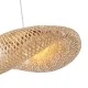 Φωτιστικό Κρεμαστό Bamboo Arte Illumina Lagoon Μονόφωτο 1xE27 Max 15W Φ550x1360mm Μπεζ