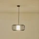 Φωτιστικό Κρεμαστό Μέταλλο Arte Illumina Airy Μονόφωτο 1xE27 Max 15W Φ450x1520mm Μαύρο