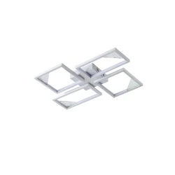 Φωτιστικό οροφής αλουμινίου LED 36W θερμό 3000K 900lm 450x580x55mm μαύρο ARTE ILLUMINA SQUARE