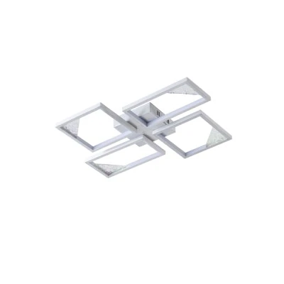 Φωτιστικό οροφής αλουμινίου LED 36W θερμό 3000K 900lm 450x580x55mm μαύρο ARTE ILLUMINA SQUARE