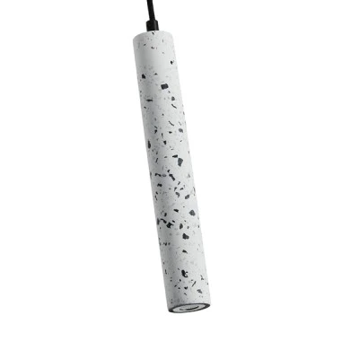 Φωτιστικό κρεμαστό LED από τσιμέντο 3W 45X45X300mm λευκό χρώμα ARTE ILLUMINA SALPICO IP20