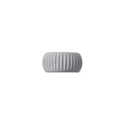 Απλίκα LED επίτοιχη Αrte Illumina Calco 5W θερμό χρώμα φωτός 3000K 450lm 270x130x140mm γκρι χρώμα 