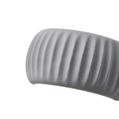 Απλίκα LED επίτοιχη Αrte Illumina Calco 5W θερμό χρώμα φωτός 3000K 450lm 270x130x140mm γκρι χρώμα 