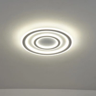 Πλαφονιέρα LED 60W 3840lm Φ50 3CCT 3000-4000-6500K 510x60mm λευκό ARTE ILLUMINA MOTIVO