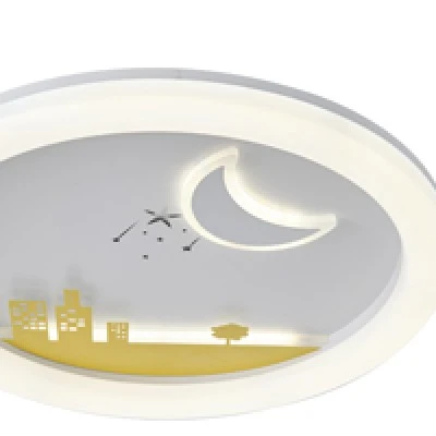 Πλαφονιέρα πλαστική LED 60W 5940Lm Φ50 3CCT-3000-4000-6500K με φεγγαράκι λευκό-κίτρινο χρώμα 480x65mm ARTE ILLUMINA ALEGRE Πλαφονιέρα πλαστική LED 60W 5940Lm Φ50 3CCT-3000-4000-6500K με φεγγαράκι λευκό-κίτρινο χρώμα 480x65mm ARTE ILLUMINA ALEGRE