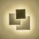 Φωτιστικό τοίχου LED 16W θερμό χρώμα φωτός 3000Κ 1400lm 450X440mm λευκό ARTE ILLUMINA THALIA