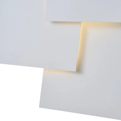 Φωτιστικό τοίχου LED 16W θερμό χρώμα φωτός 3000Κ 1400lm 450X440mm λευκό ARTE ILLUMINA THALIA