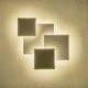 Φωτιστικό τοίχου THALIA μεταλλικό LED 30W 2600Lm θερμό χρώμα φωτός 3000Κ 550x550mm λευκό ARTE ILLUMINA