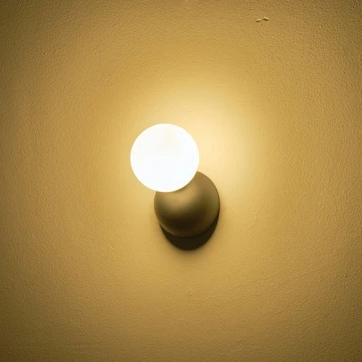 Απλίκα τοίχου μεταλλική με ντουί G9 max 25W με διάσταση 100x120mm μαύρο - λευκό χρώμα ARTE ILLUMINA TERPSI Απλίκα τοίχου μεταλλική με ντουί G9 max 25W με διάσταση 100x120mm μαύρο - λευκό χρώμα ARTE ILLUMINA TERPSI
