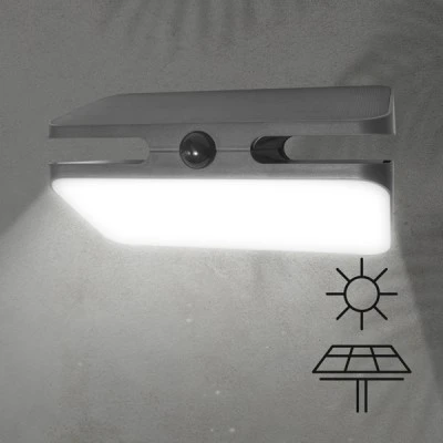 Απλίκα ARTE ILLUMINA με ηλιακό πάνελ και ανιχνευτή κίνησης 7W 700lm ενδιάμεσο φως 4000Κ στεγανότητας IP54 Απλίκα ARTE ILLUMINA με ηλιακό πάνελ και ανιχνευτή κίνησης 7W 700lm ενδιάμεσο φως 4000Κ στεγανότητας IP54