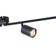 Σποτ μεταλλικό 4φωτο για λάμπες GU10 Max 7W 790X80X165mm μαύρο χρώμα ARTE ILLUMINA OLYMP IP20