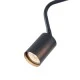 Σποτ φωτιστικό μεταλλικό 3φωτο με ντουί 3XGU10 Max 7W 500X90X230mm μαύρο χρώμα ARTE ILLUMINA OLYMP