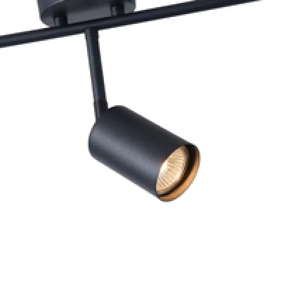 Φωτιστικό σποτ μεταλλικό 5φωτο με ντουί 5XGU10 Max 7W 800x90x230mm μαύρο χρώμα ARTE ILLUMINA OLYMP Φωτιστικό σποτ μεταλλικό 5φωτο με ντουί 5XGU10 Max 7W 800x90x230mm μαύρο χρώμα ARTE ILLUMINA OLYMP
