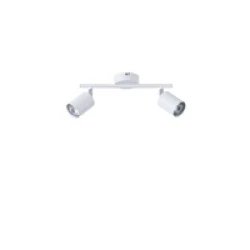 Σποτ φωτιστικό μεταλλικό δίφωτο 2XGU10 Max 7W 300X80X155mm λευκό χρώμα ARTE ILLUMINA OLYMP
