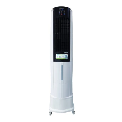 Air cooler επαγγελματικό 45L 220W λευκό-μαύρο, κάλυψη χώρου 35-45m2 με κοντρόλ και οθόνη Air cooler επαγγελματικό 45L 220W λευκό-μαύρο, κάλυψη χώρου 35-45m2 με κοντρόλ και οθόνη