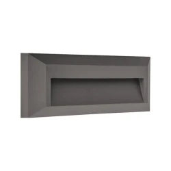 Led Slim PRO απλίκα τοίχου 2W γραφίτης IP65 3CCT με επιλογή χρώματος 2700K-6500K 