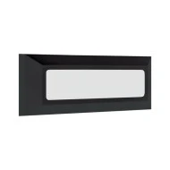 Φωτιστικού τοίχου Led slim PRO 4W IP65 230V 3CCT με επιλογή χρώματος 2700K-6500K σε μαύρο χρώμα