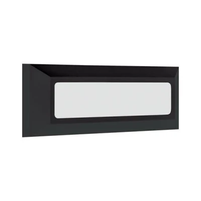 Φωτιστικού τοίχου Led slim PRO 4W IP65 230V 3CCT με επιλογή χρώματος 2700K-6500K σε μαύρο χρώμα